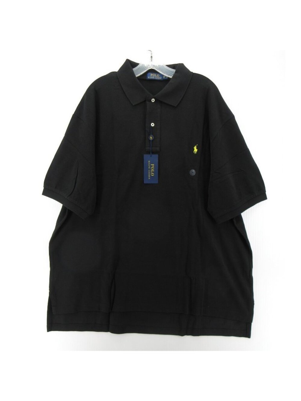 Polo Ralph Lauren Polo Shirt 2XB Big Pullover Minimalist Yellow Pony